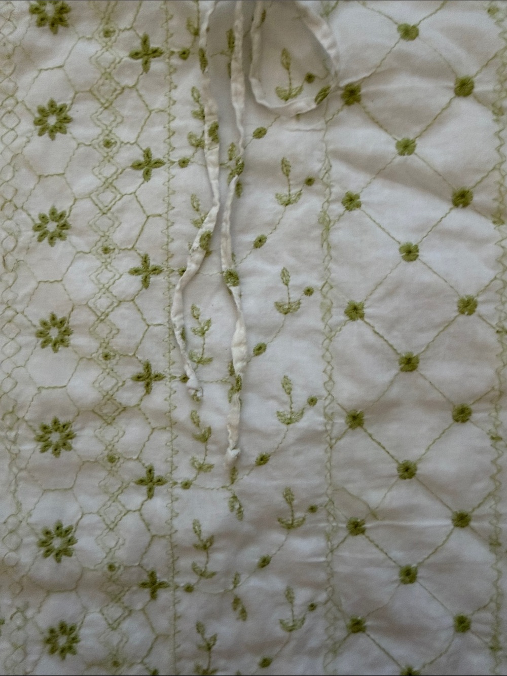 Wet Seal Cottage White Dainty Floral Embroidered 100% Cotton Mini Skirt Small - Picture 3 of 10